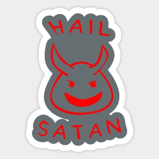 Hail Satan Sticker